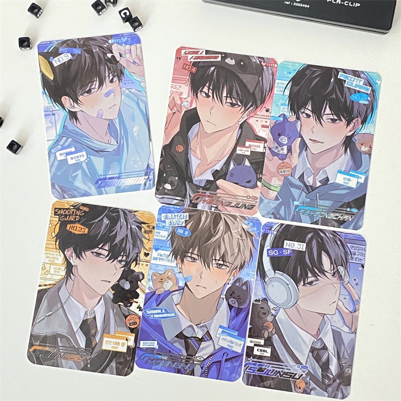 การ์ดรูปภาพ Manhwa Garbage Time Tongren ขนาดเล็ก แฮนด์เมด สไตล์ไซเบอร์ ...