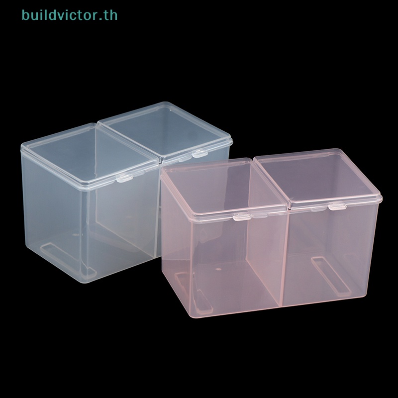 buildvictor-กล่องเก็บสําลีแผ่นเช็ดทําความสะอาด-แบบพกพา