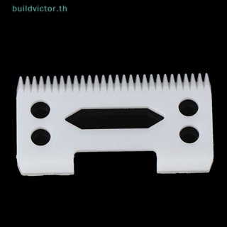 Buildvictor ใบมีดเซรามิก 28 ซี่ 1 ชิ้น พร้อมอุปกรณ์เสริม 2 รู สําหรับปัตตาเลี่ยนไร้สาย Zirconia TH
