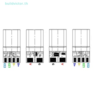 Buildvictor ชุดอุปกรณ์เชื่อมต่อ Type-C USB 65W 5A ตัวผู้ พร้อม 5Pin PCB และ Type A ตัวผู้ 6 Pin USB OTG DIY TH