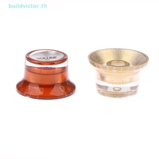 Buildvictor ลูกบิดควบคุมระดับเสียง 3 โทนเสียง 3 ระดับ อะลูมิเนียม สีดํา สําหรับกีตาร์ไฟฟ้า Gibson Les Paul SG