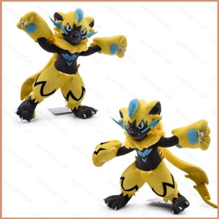 23 32 ซม. โปเกมอน Zeraora ตุ๊กตาของขวัญสําหรับเด็ก ตกแต่งบ้าน เกม ยัดไส้ ของเล่นสําหรับเด็ก โยนหมอนเบาะ