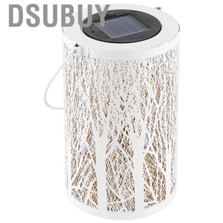 Dsubuy Solar Power Hanging Hollow  Lamp Decorative Light For Outdoor Garden Yard HT