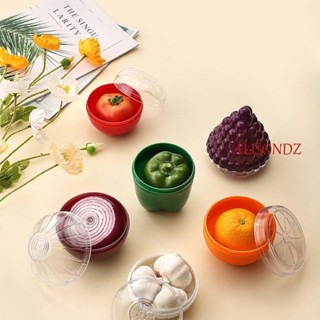 Alisondz กล่องถนอมอาหาร, กล่องพลาสติกปิดผนึก, กล่องประหยัดกระเทียม แบบสร้างสรรค์