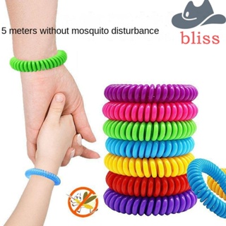 Bliss สร้อยข้อมือ ไล่ยุง แมลง กันน้ํา มีประสิทธิภาพ ระงับกลิ่นกาย เป็นมิตรกับสิ่งแวดล้อม ป้องกันยุง ป้องกันแมลง