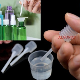 Alisondz Mini Dropper 10 ชิ้น ตัวอย่าง DIY ขวดเครื่องสําอาง ขวดน้ําหอม กระจาย หลอดดูด ขวดเปล่า หลอดเล็ก