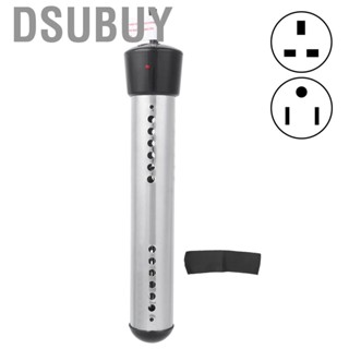 Dsubuy Submersible Water Heater  Stainless Steel Heating Tube Non-automatic Power Off Type 1500w Bath Tub Anti‑scalding Bathtubs for Buckets Home Travel