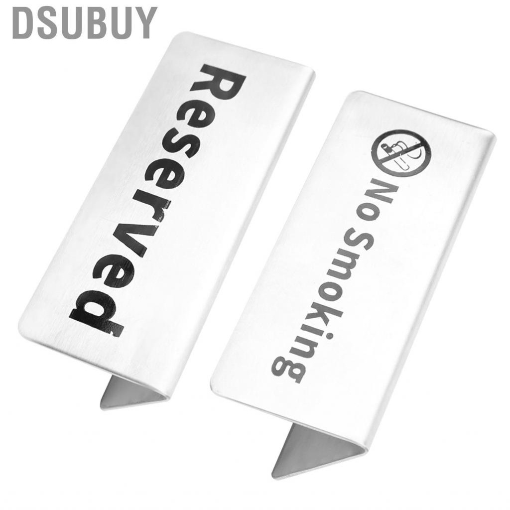 dsubuy-table-sign-stainless-steel-double-sided-english-letters-marks-convenient-to-store-for-restaurant-hotel-bar-pub