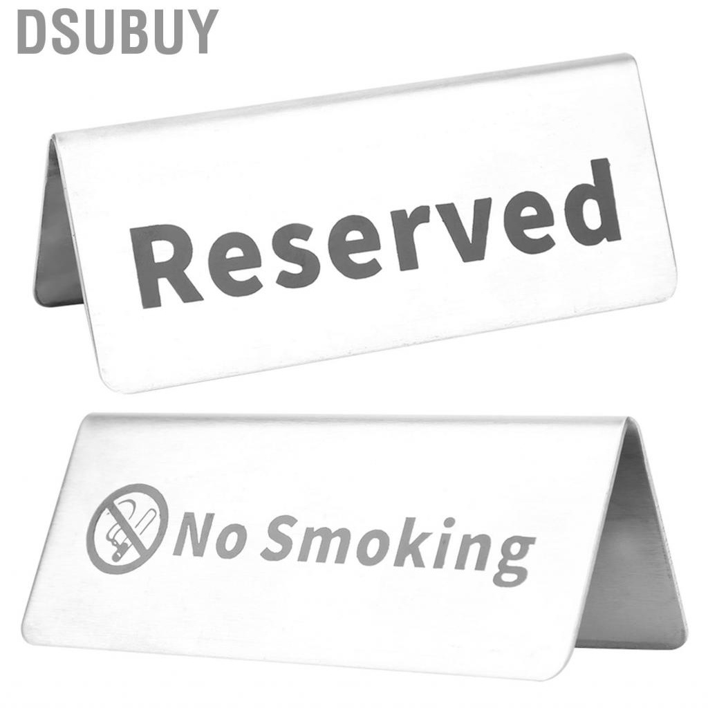 dsubuy-table-sign-stainless-steel-double-sided-english-letters-marks-convenient-to-store-for-restaurant-hotel-bar-pub