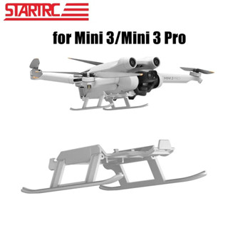 STARTRC เกียร์ลงจอดแบบพับได้สำหรับ DJI Mini 3 / Mini 3 Pro โดรน ขยายขาป้องกัน G Imbal ฟุตเกียร์ด่วนที่วางจำหน่ายลื่นไถลลงจอดสำหรับอุปกรณ์เสริม DJI Mini 3 / Mini 3 Pro