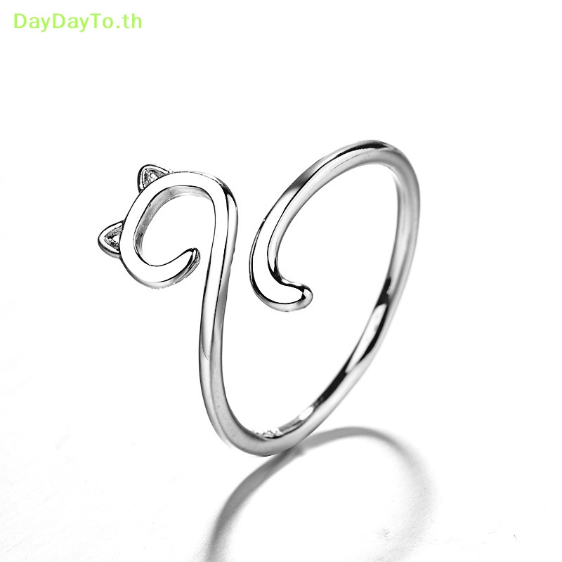 daydayto-แหวนแต่งงาน-แบบเปิด-ปรับได้-เครื่องประดับแฟชั่น-สําหรับผู้หญิง-th