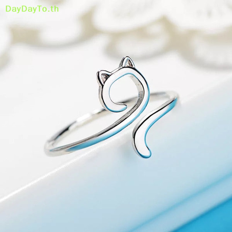 daydayto-แหวนแต่งงาน-แบบเปิด-ปรับได้-เครื่องประดับแฟชั่น-สําหรับผู้หญิง-th