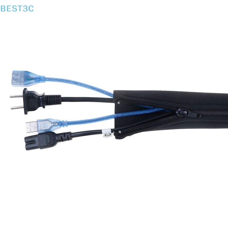 best3c-ปลอกหุ้มสายเคเบิล-ผ้านีโอพรีน-มีซิป-1-ชิ้น