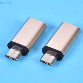 Best3c USB 3.1 USB-C Type C ตัวเมีย เป็น Micro USB ตัวผู้ อะแดปเตอร์แปลงข้อมูล ขายดี