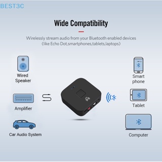 Best3c อะแดปเตอร์รับสัญญาณเสียงบลูทูธไร้สาย NFC 5.0 aptX LL RCA แจ็ค 3.5 มม.
 มาแรง