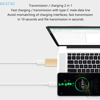 Best3c อะแดปเตอร์แปลงสายชาร์จ Type-C เป็น USB3.0 ตัวเมีย เป็น USB สําหรับโทรศัพท์มือถือ OTG ขายดี