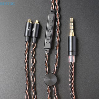 Best3c สายเคเบิลอัพเกรดหูฟัง MMCX แบบเปลี่ยน สําหรับ Shure SE535 SE846