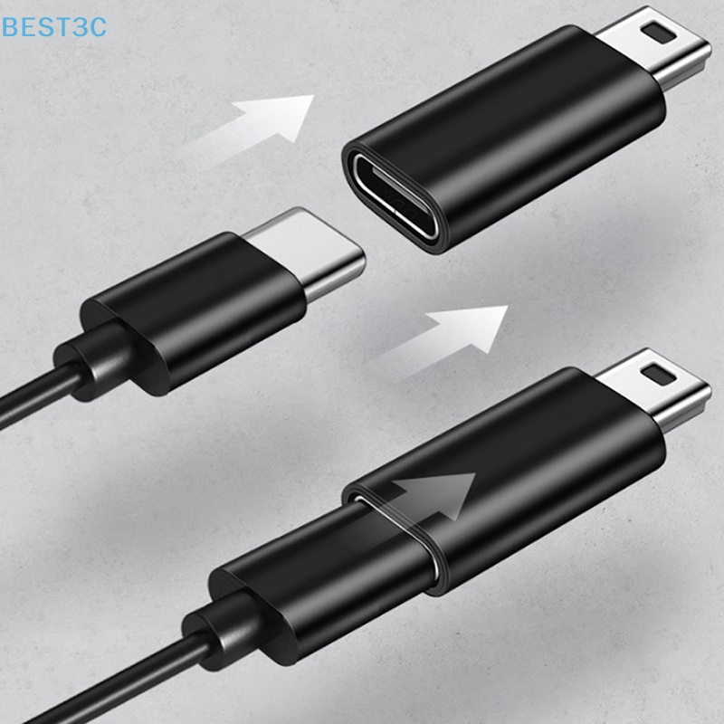 best3c-มินิ-5-พิน-usb-อะแดปเตอร์-b-ตัวผู้-เป็น-usb-type-c-ตัวเมีย-ข้อมูล-ถ่ายโอน-เชื่อมต่อ-ขายดี