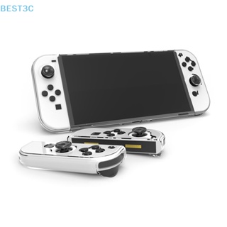 Best3c ขายดี เคสแข็ง แบบใส สําหรับ Nintendo Switch OLED
