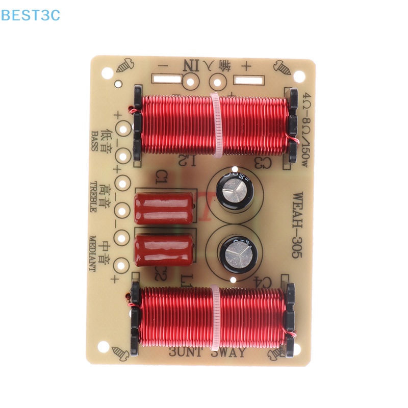 best3c-ขายดี-โมดูลแบ่งความถี่ลําโพง-3-ทาง-900-4000hz