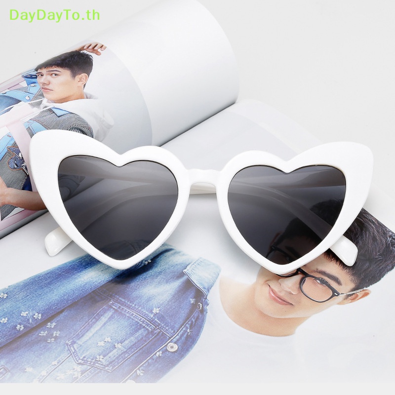 daydayto-แว่นตากันแดด-กรอบใหญ่-รูปหัวใจ-ป้องกัน-uv400-เซ็กซี่-สไตล์วินเทจ-แฟชั่นเรโทร-สําหรับผู้หญิง-และผู้ชาย