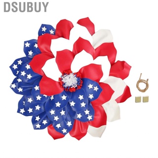 Dsubuy 4th Of July Wreath American Independence Day Patriotic Hanging Decorat