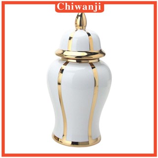 [Chiwanji] แจกันเซรามิค ลายกระเบื้องพอร์ซเลน สไตล์โมเดิร์น สําหรับตกแต่งบ้าน ออฟฟิศ