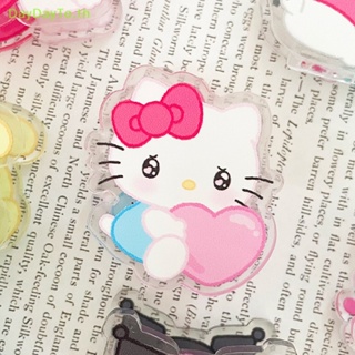 Daydayto คลิปหนีบกระดาษ ที่คั่นหนังสือ ลาย Sanrio Melody Cinnamoroll Pochacco Kuromi Hello Kitty สําหรับตกแต่งสํานักงาน โรงเรียน