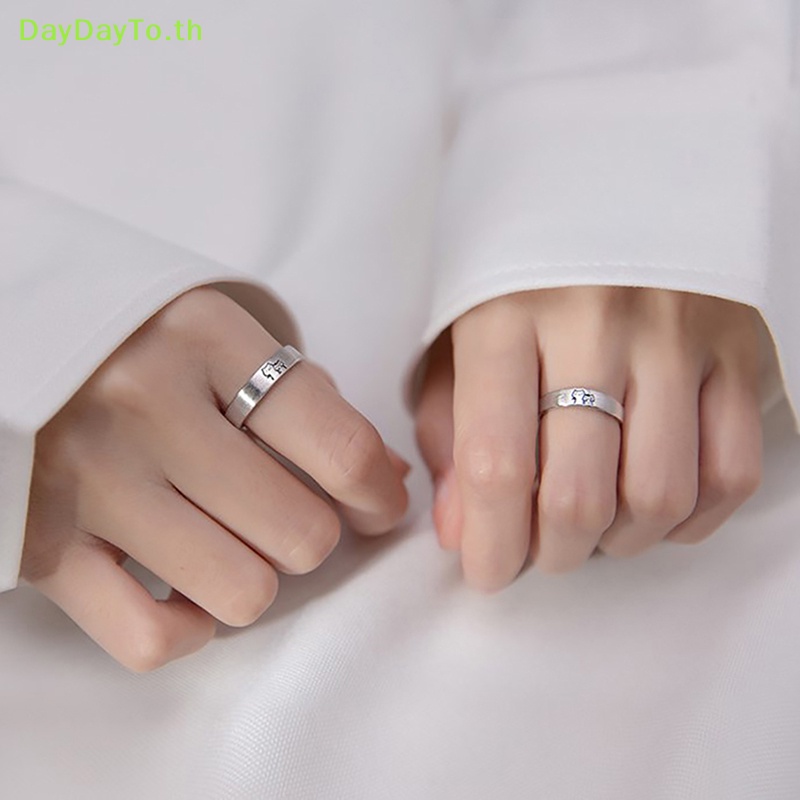 daydayto-แหวนแฟชั่น-รูปแมว-สีเงิน-ปรับได้-เครื่องประดับ-สําหรับผู้หญิง-และผู้ชาย-1-คู่