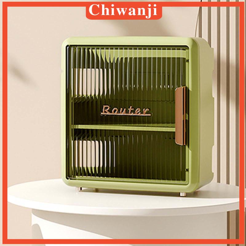 chiwanji-เคสชั้นวางเราน์เตอร์-เราน์เตอร์-จัดระเบียบโต๊ะ-สําหรับเราเตอร์-ทีวี-สํานักงาน