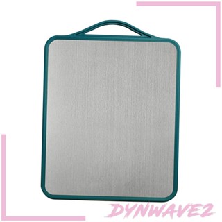 [Dynwave2] เขียงสเตนเลส สองด้าน อเนกประสงค์ สําหรับหั่นเนื้อสัตว์ ผัก ผลไม้