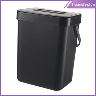 [Flourishroly5] ถังขยะ แบบแขวนใต้อ่างล้างจาน ขนาดเล็ก ติดผนัง สําหรับห้องครัว