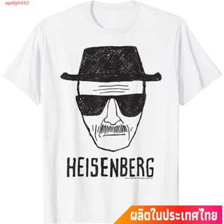 (แขนสั้นยอดนิยม) sgdfgh452 การส่งเสริม จบไม่สวย ละครอเมริกัน นักพิษวิทยา Breaking Bad Heisenberg T-Shirt  พร้อมส่ง