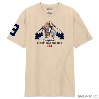 Beverly Hills Polo Club เสื้อยืดคอกลมแขนสั้น Buddy Bear รุ่น BNSB461สามารถปรับแต่งได้