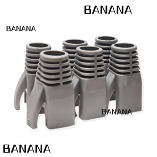 Banana1 RJ45 ฝาครอบป้องกันสายเคเบิล 0.6-0.65 มม. 8P8C ทนทาน