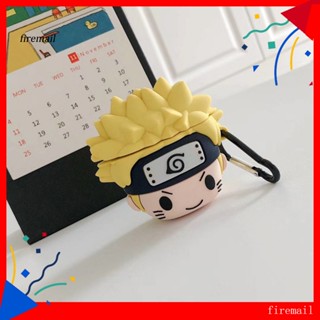 [FM] เคสหูฟังบลูทูธไร้สาย ซิลิโคนนิ่ม กันรอยขีดข่วน ลายการ์ตูนนารูโตะ Kakashi น่ารัก สําหรับ AirPods 1 2 Pro