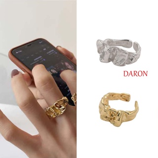 Daron แหวนแฟชั่น สไตล์ยุโรปและอเมริกา สําหรับผู้หญิง