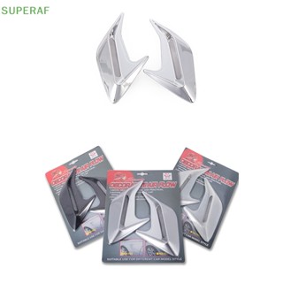 Superaf เหงือกฉลามคาร์บอนไฟเบอร์ สําหรับตกแต่งช่องแอร์รถยนต์ ขายดี