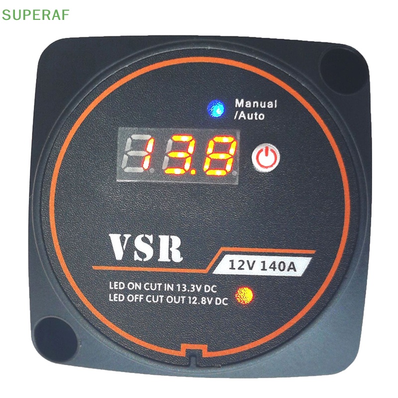 superaf-รีเลย์ชาร์จแรงดันไฟฟ้าดิจิทัล-vsr-12v-140a-สําหรับรถยนต์-เรือยอร์ช-เรือยอร์ช