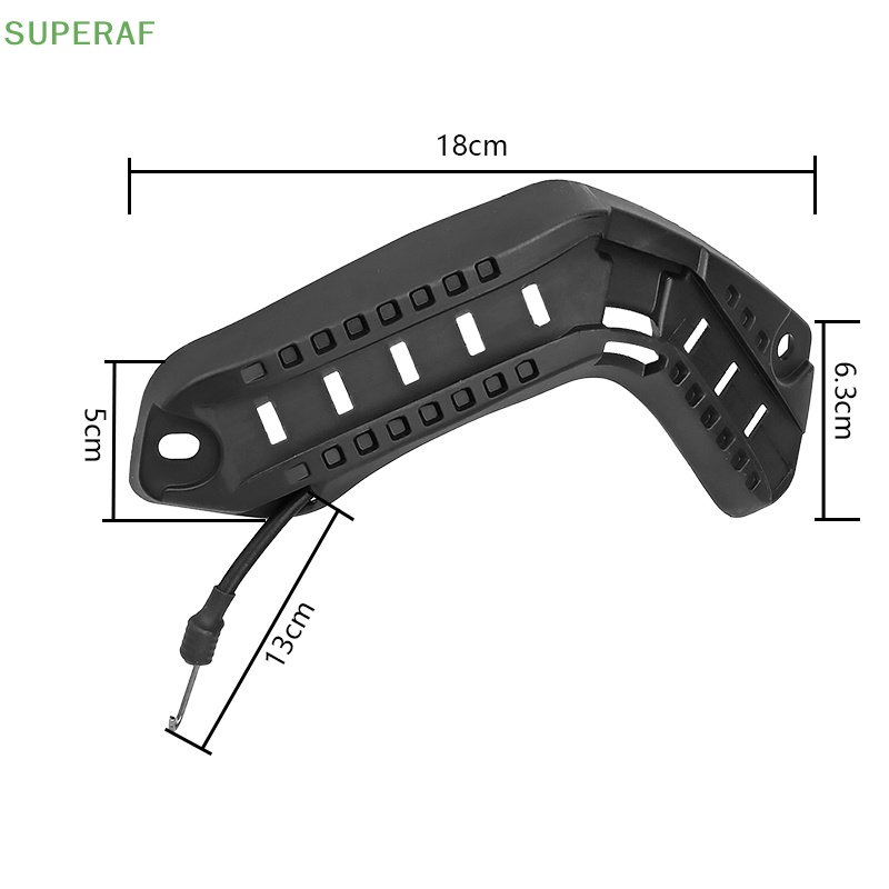 superaf-อุปกรณ์เสริมรางไกด์ติดหมวกกันน็อค-arc-สําหรับเล่นกีฬา