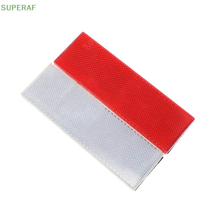 superaf-แผ่นสะท้อนแสง-เตือนความปลอดภัย-สีแดง-สีขาว-สําหรับรถยนต์-รถบรรทุก-ขายดี-1-ชิ้น