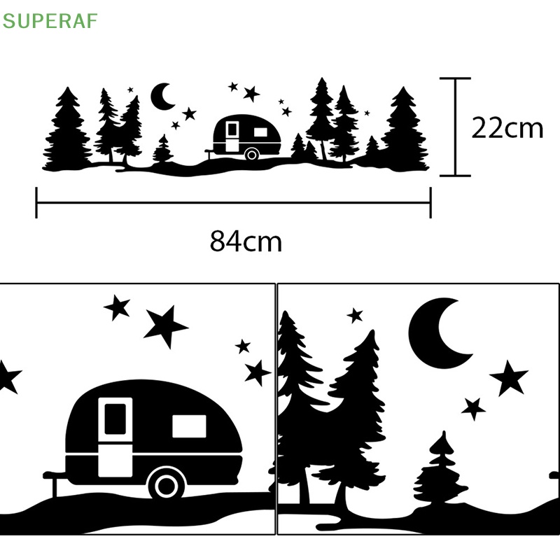 superaf-สติกเกอร์ไวนิล-รูปต้นไม้-สําหรับตกแต่งรถยนต์-suv-rv-van-caravan-offroad-ขายดี