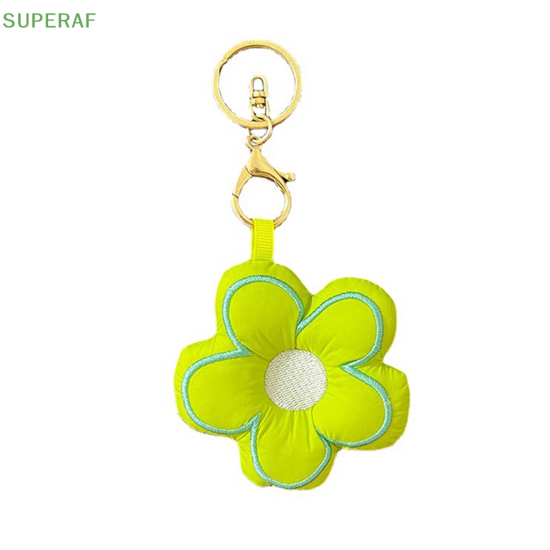 superaf-ขายดี-พวงกุญแจผ้า-จี้ลูกบอล-ดอกไม้น่ารัก-สําหรับห้อยกระเป๋าถือ-รถยนต์-1-ชิ้น