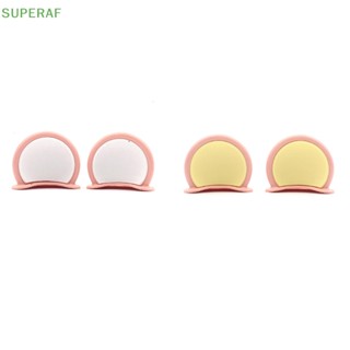 Superaf 2 ชิ้น / เซต หมวกกันน็อค รถจักรยานยนต์ หูหมี น่ารัก ไฟฟ้า รถวิบาก สติกเกอร์ ขายดี