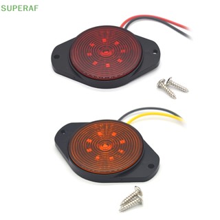 Superaf หลอดไฟสัญญาณเตือน Led 9 ดวง สําหรับติดหลังคารถยนต์ รถบรรทุก รถพ่วง รถตู้ รถตู้ ออฟโร้ด ขายดี