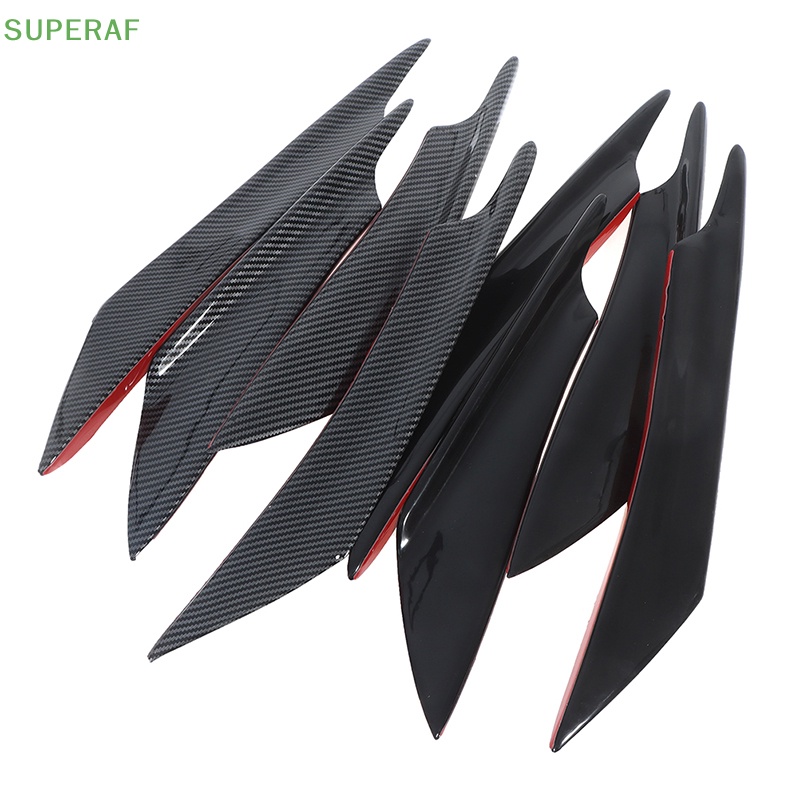 superaf-ขายดี-สปอยเลอร์กันชน-คาร์บอนไฟเบอร์-สําหรับรถยนต์-4-ชิ้น