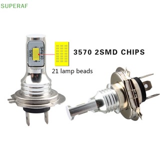 Superaf หลอดไฟหน้ารถยนต์ LED H7 H7 6000K IP 68 CSP 3570