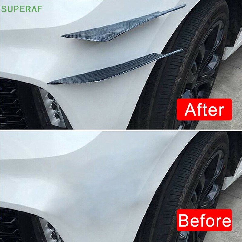 superaf-ขายดี-สปอยเลอร์กันชน-คาร์บอนไฟเบอร์-สําหรับรถยนต์-4-ชิ้น