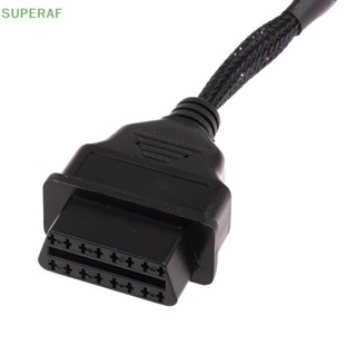 Superaf อะแดปเตอร์วินิจฉัย OBD2 MPPS V18 OBD สายเคเบิล ECU Pinout ขายดี