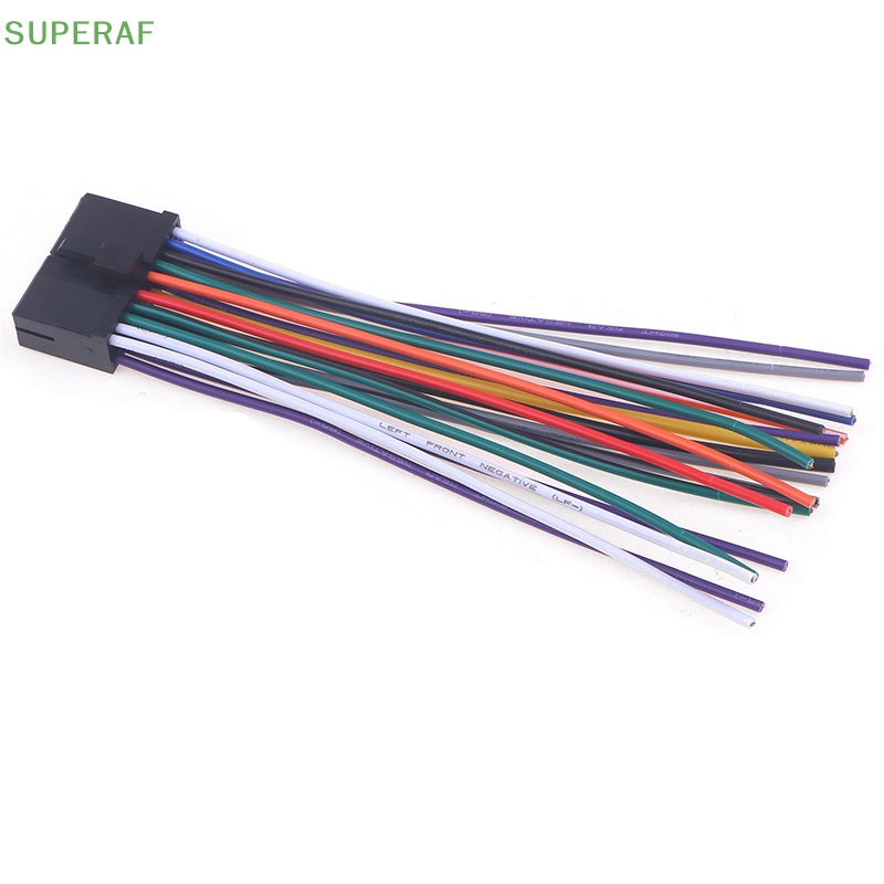 superaf-ขายดี-อะไหล่สายไฟเชื่อมต่อวิทยุรถยนต์-20pin-cd